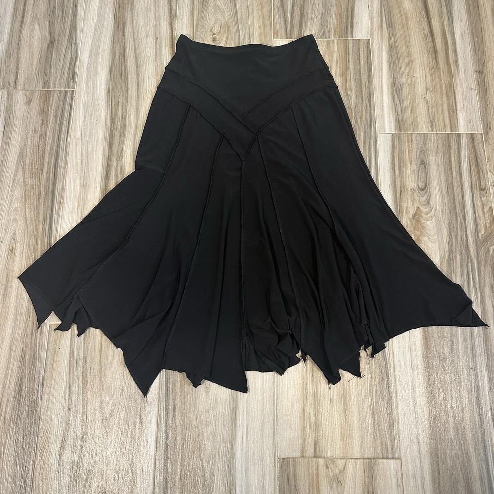 VTG Boho Maxi Skirt Small Fantasy Whimsigoth Goth Gothic Fairy Festival Boho